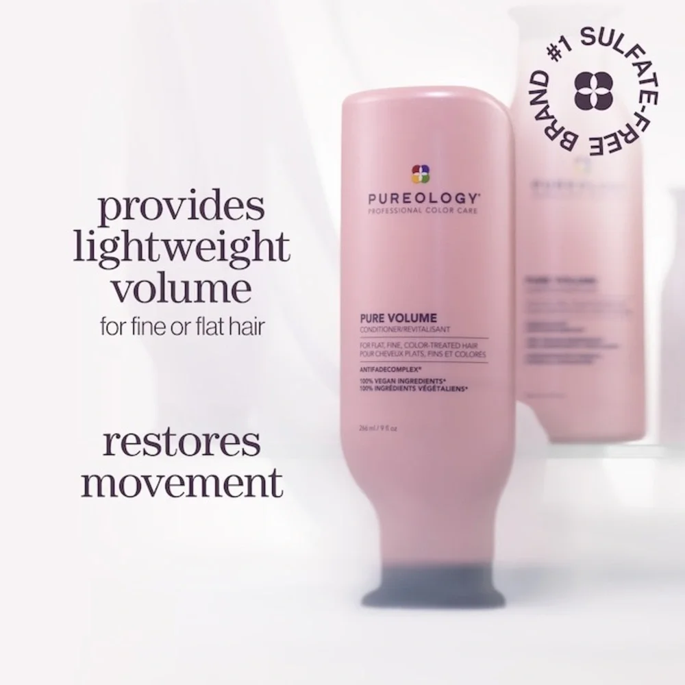 Pink PureOlogy HYDRATE SHEER CONDITIONER DUO 2 Bottles Of Conditioner